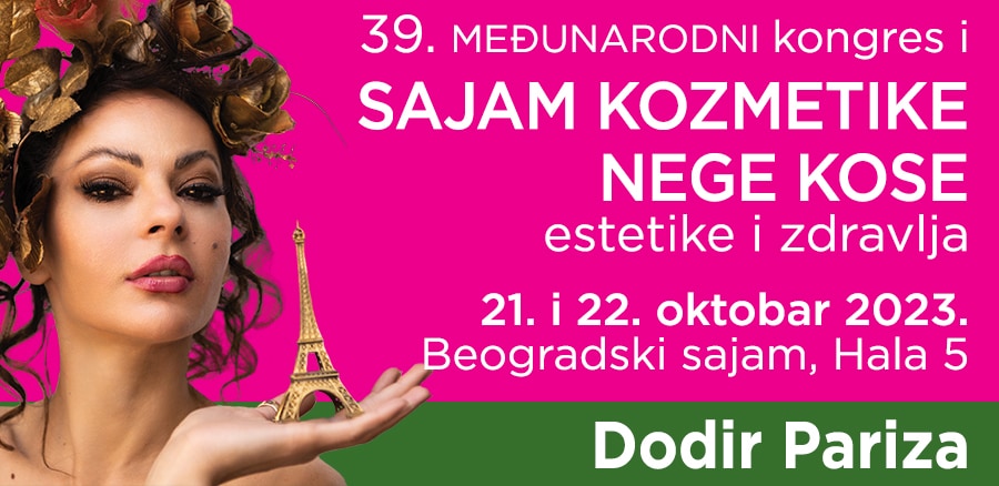 39. Sajam kozmetike Dodir Pariza Beograd